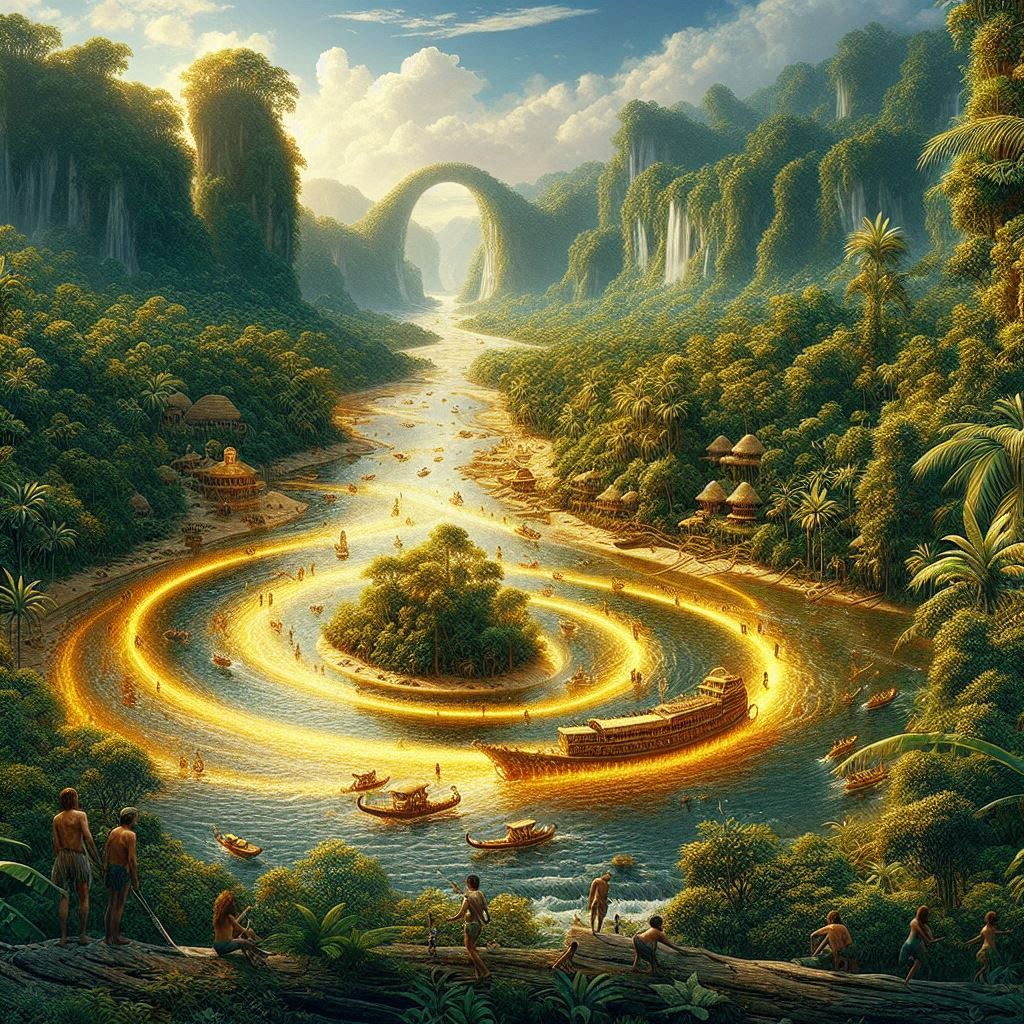 Selva amazónica peruana donde se busca el reino de Paititi